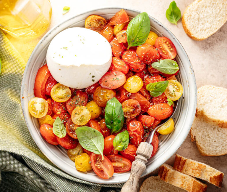 Burrata caprese