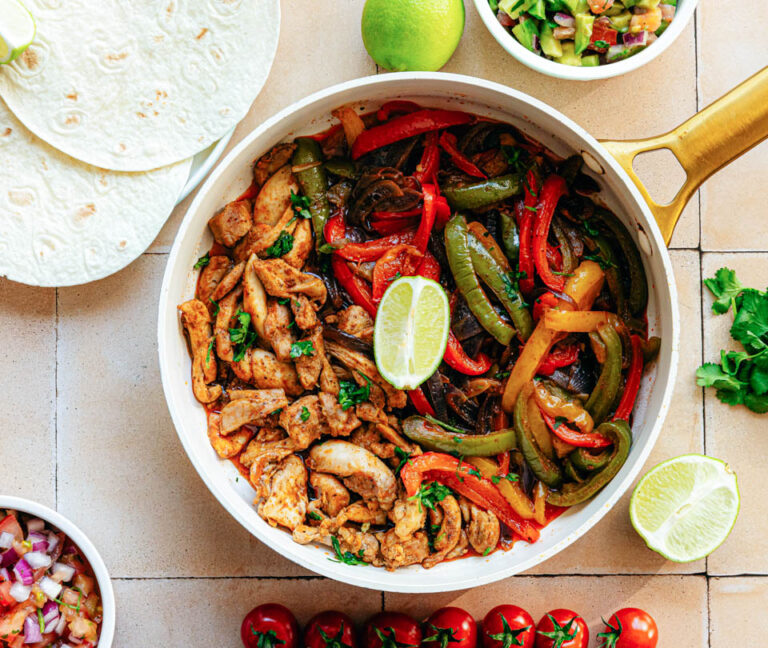 Chicken fajitas 1 2