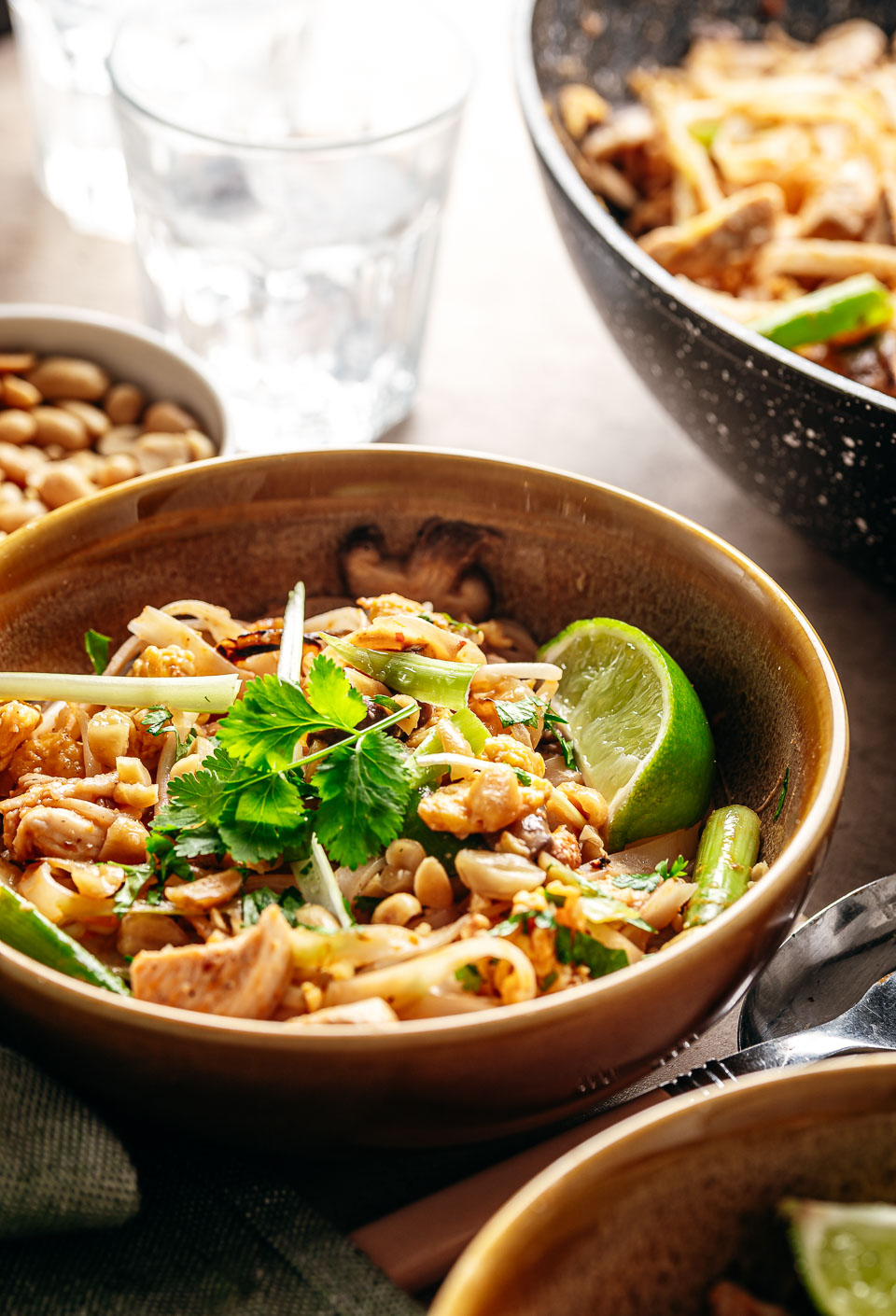 Easy chicken pad thai recipe | In Eve's Kitchen