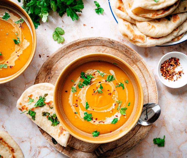 Thai pumpkin soup