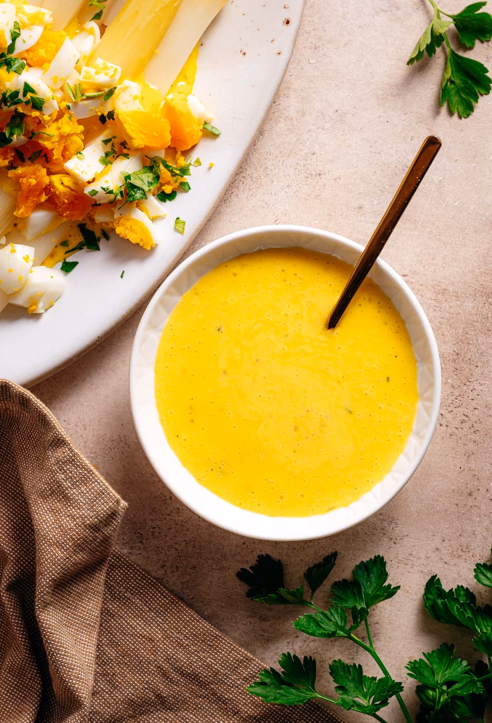 Asparagus sauce recipe