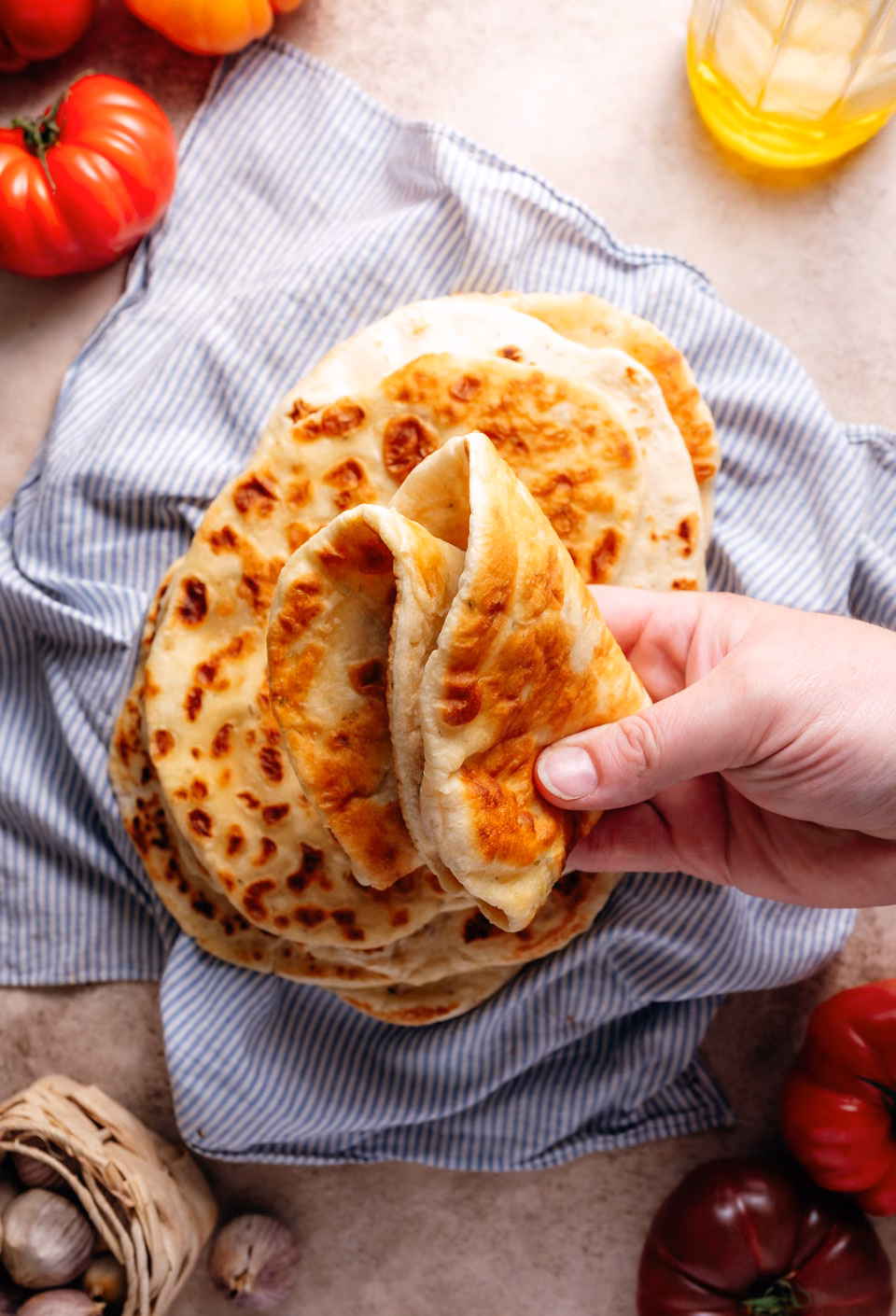 Homemade flatbread recipe
