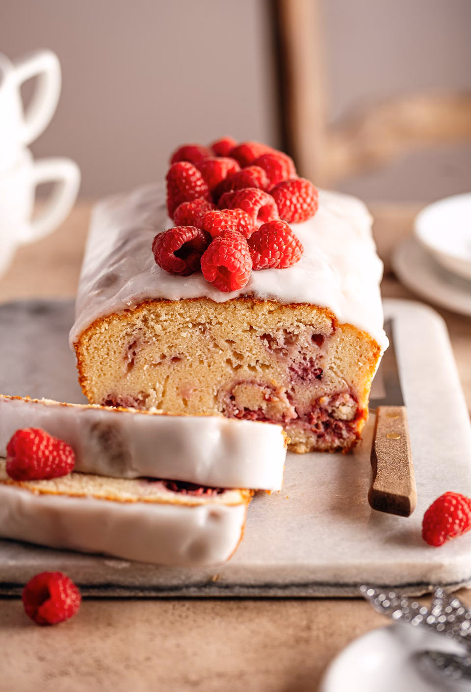 Raspberry cake