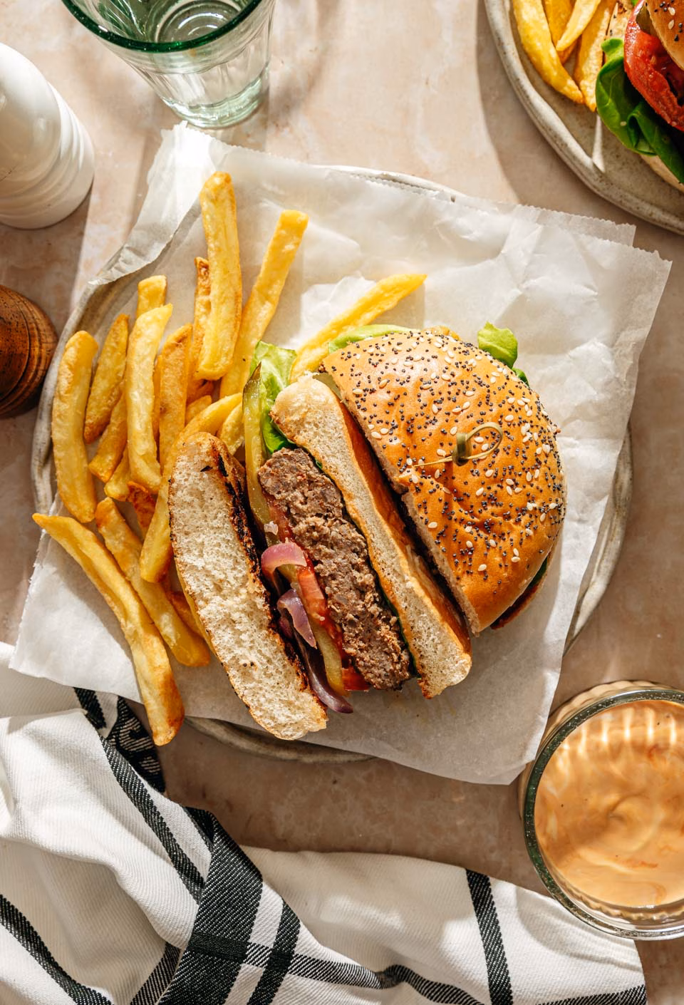 The best american hamburger