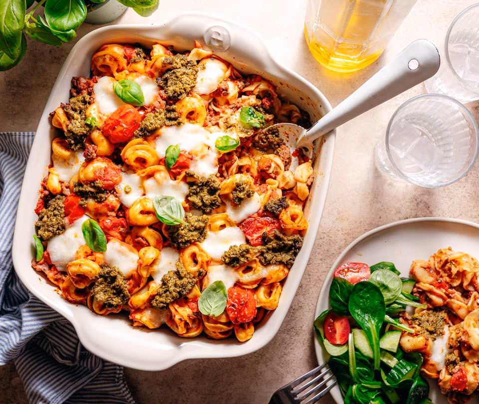 Tortellini casserole