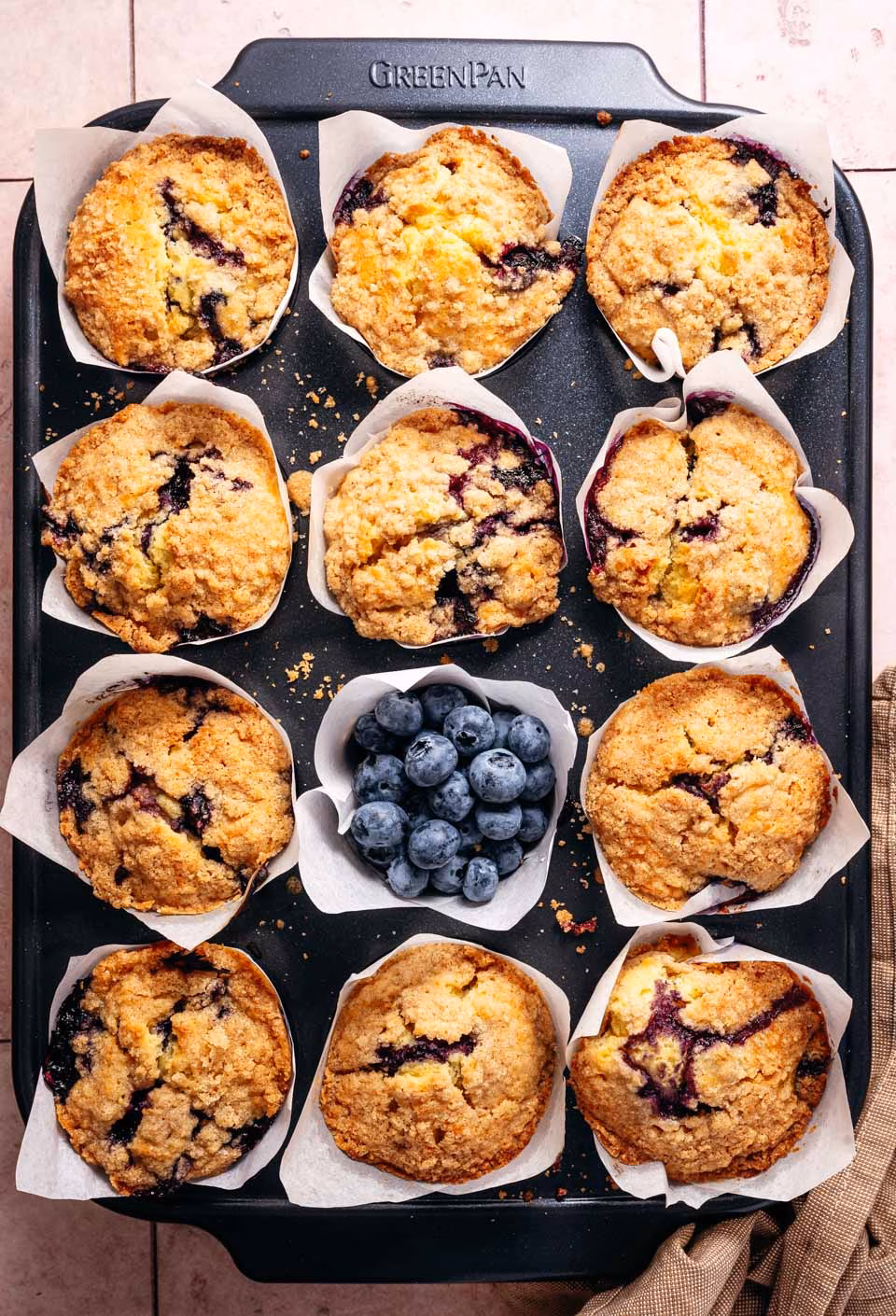Blueberry muffins recipe