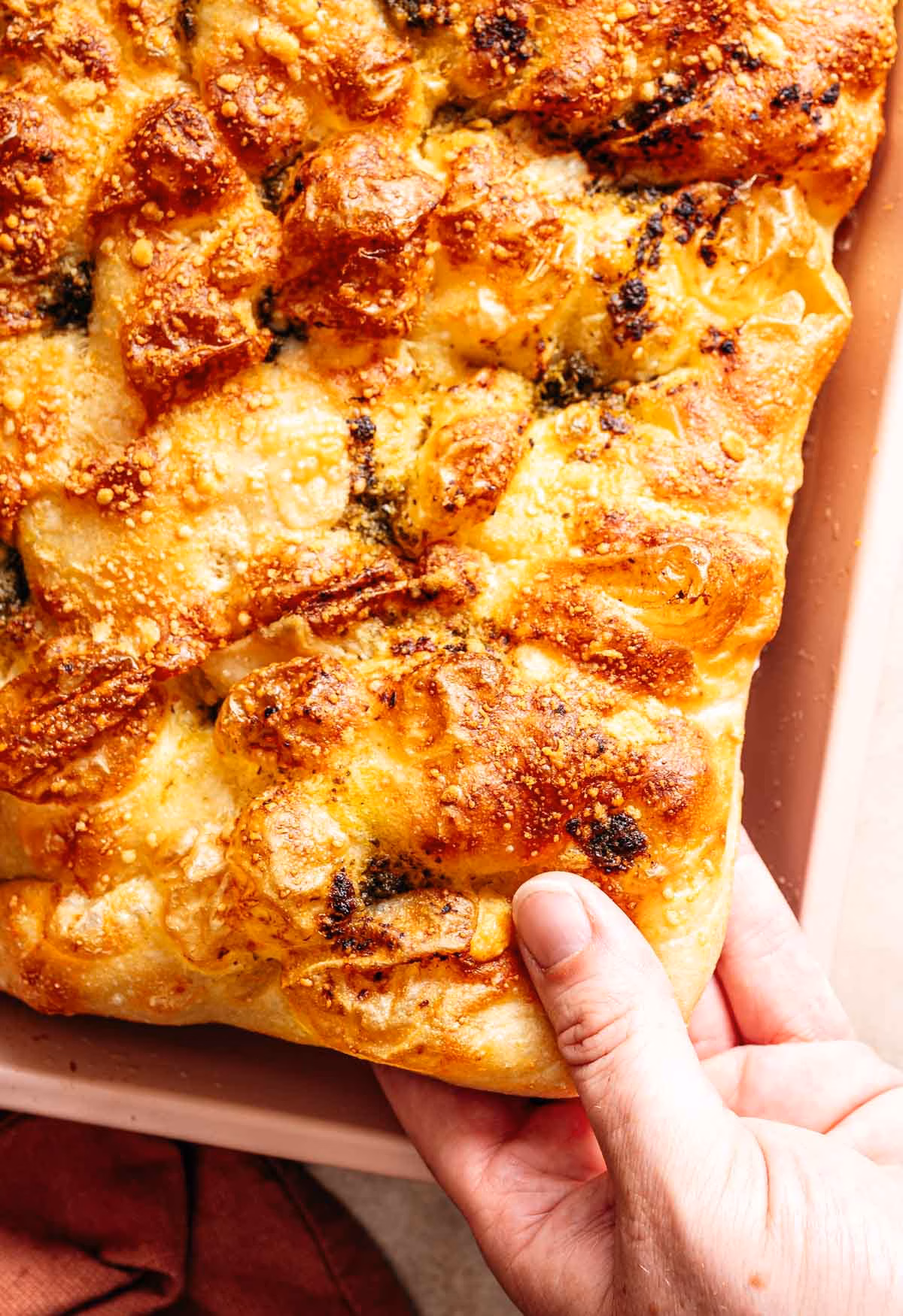 Pesto focaccia