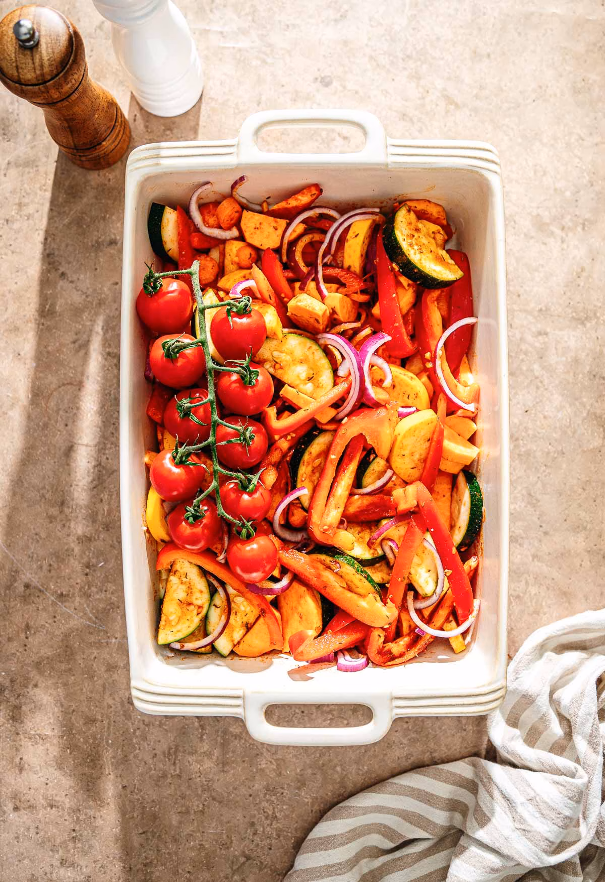 Easy recipe for grilled vegetables