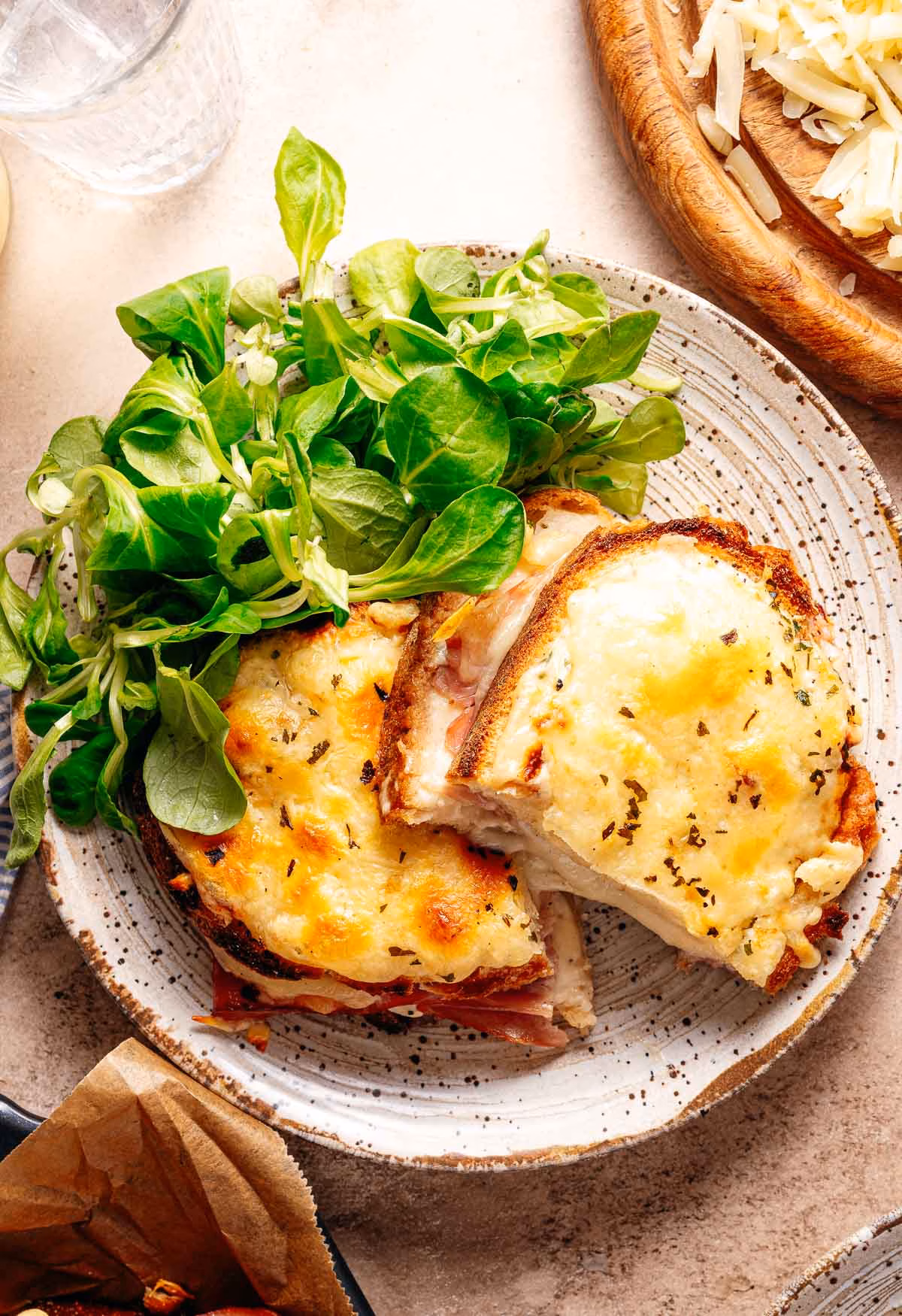 French croque monsieur
