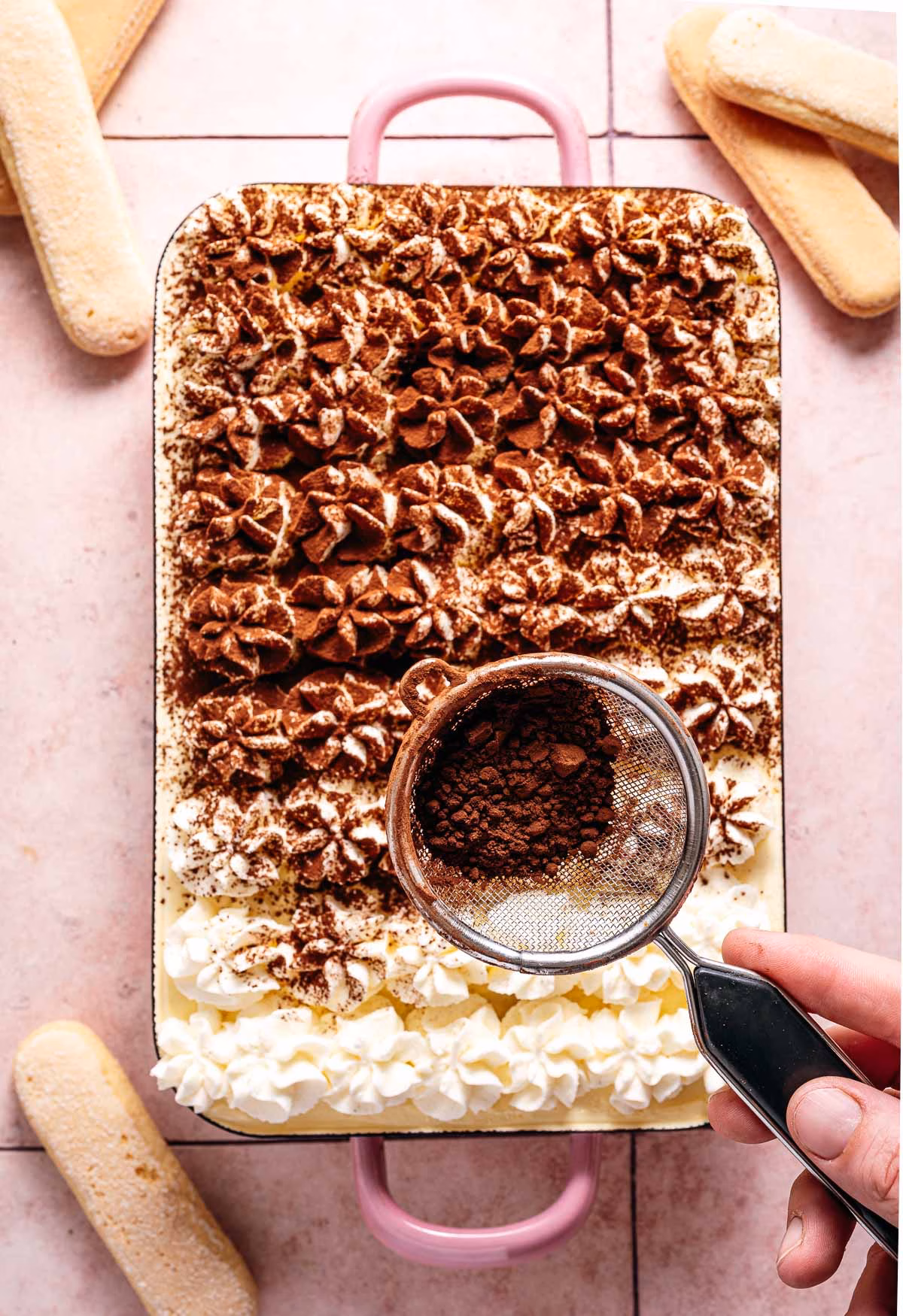 Making tiramisu