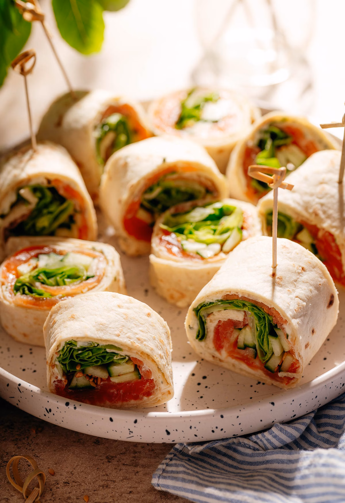 Salmon rolls