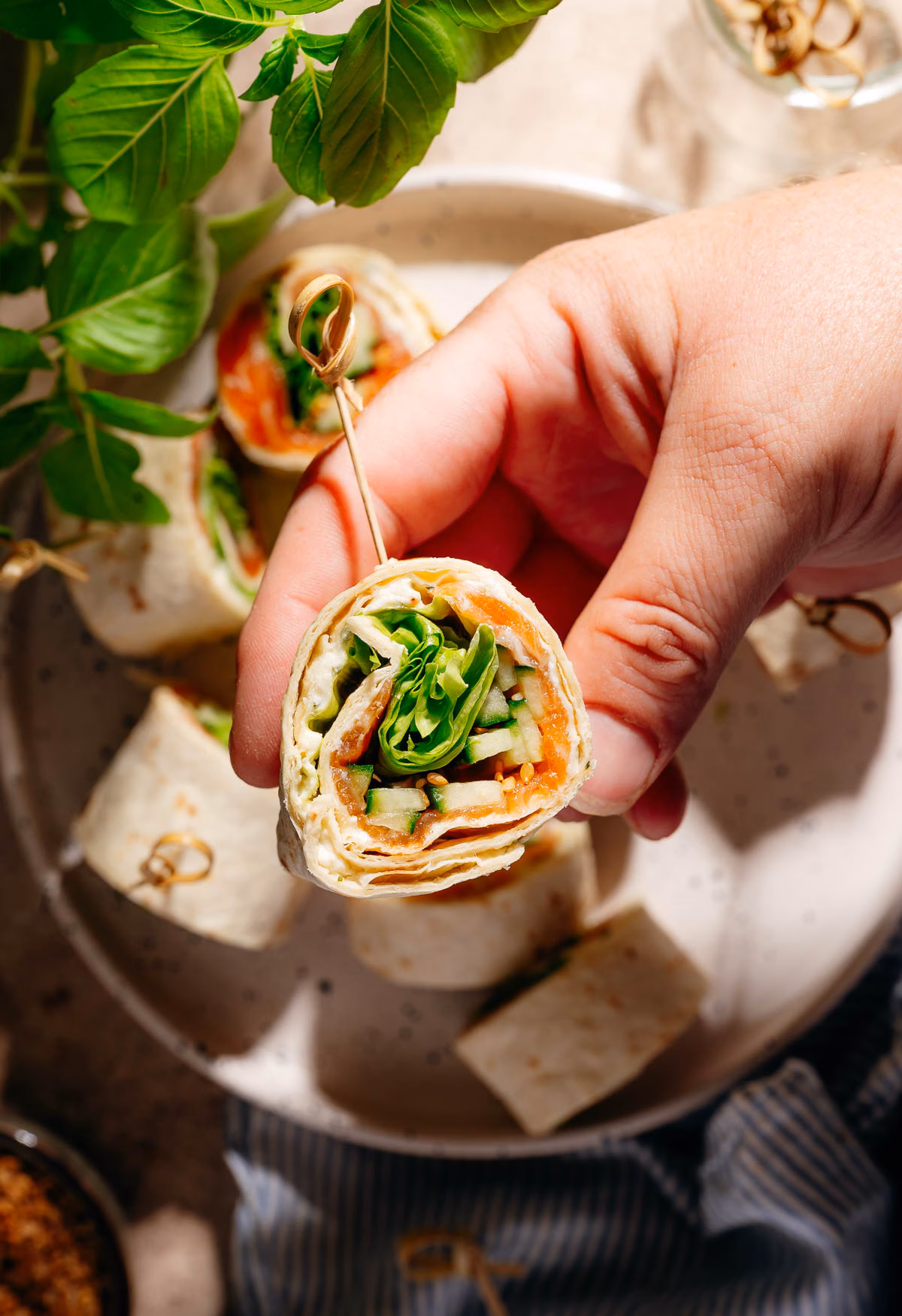 Salmon wrap
