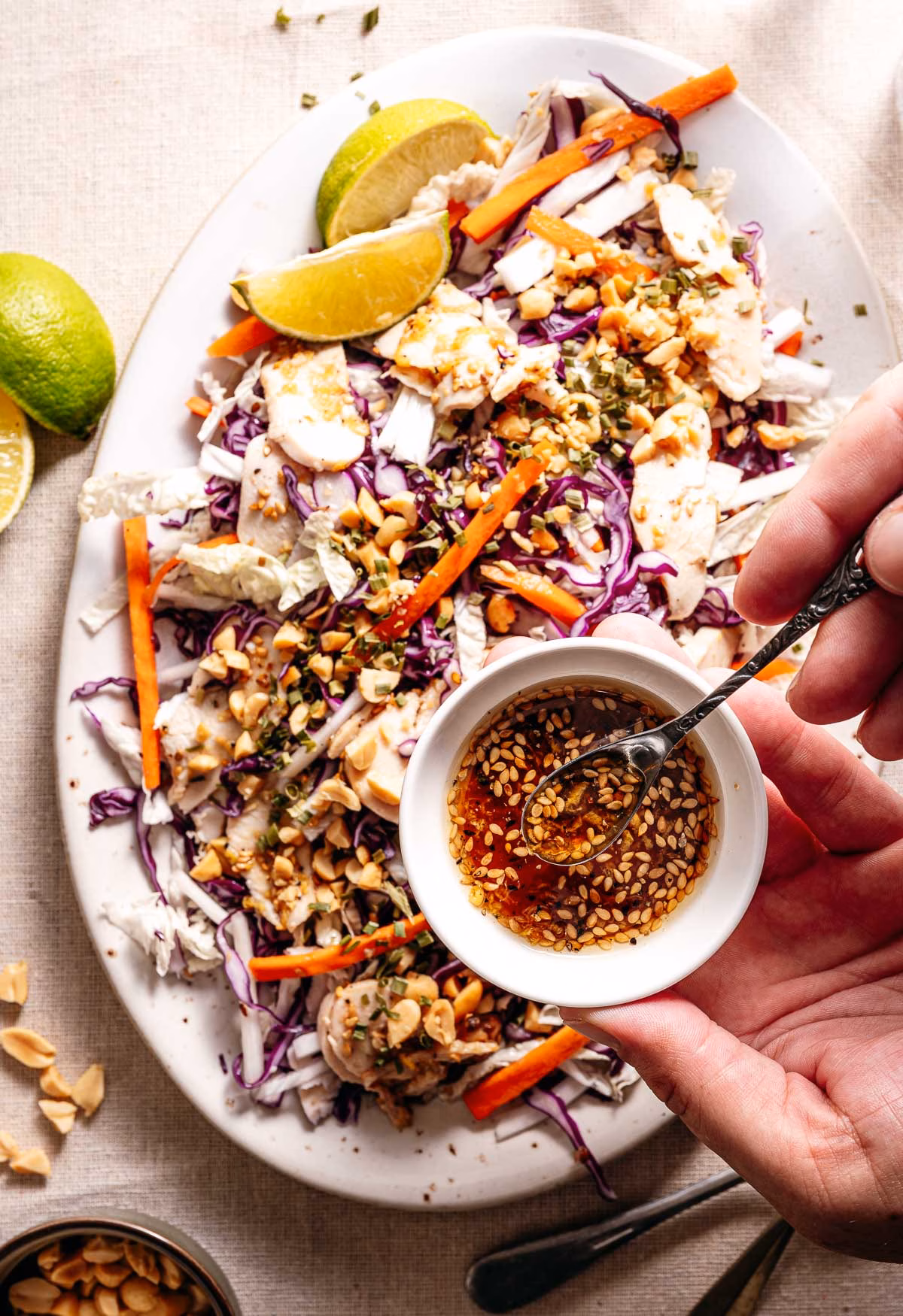 Asian chicken salad dressing