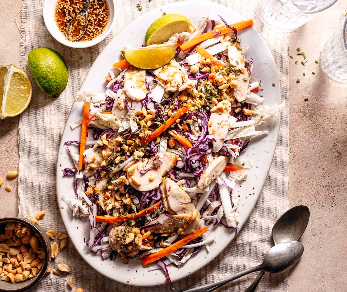 Asian chicken salad
