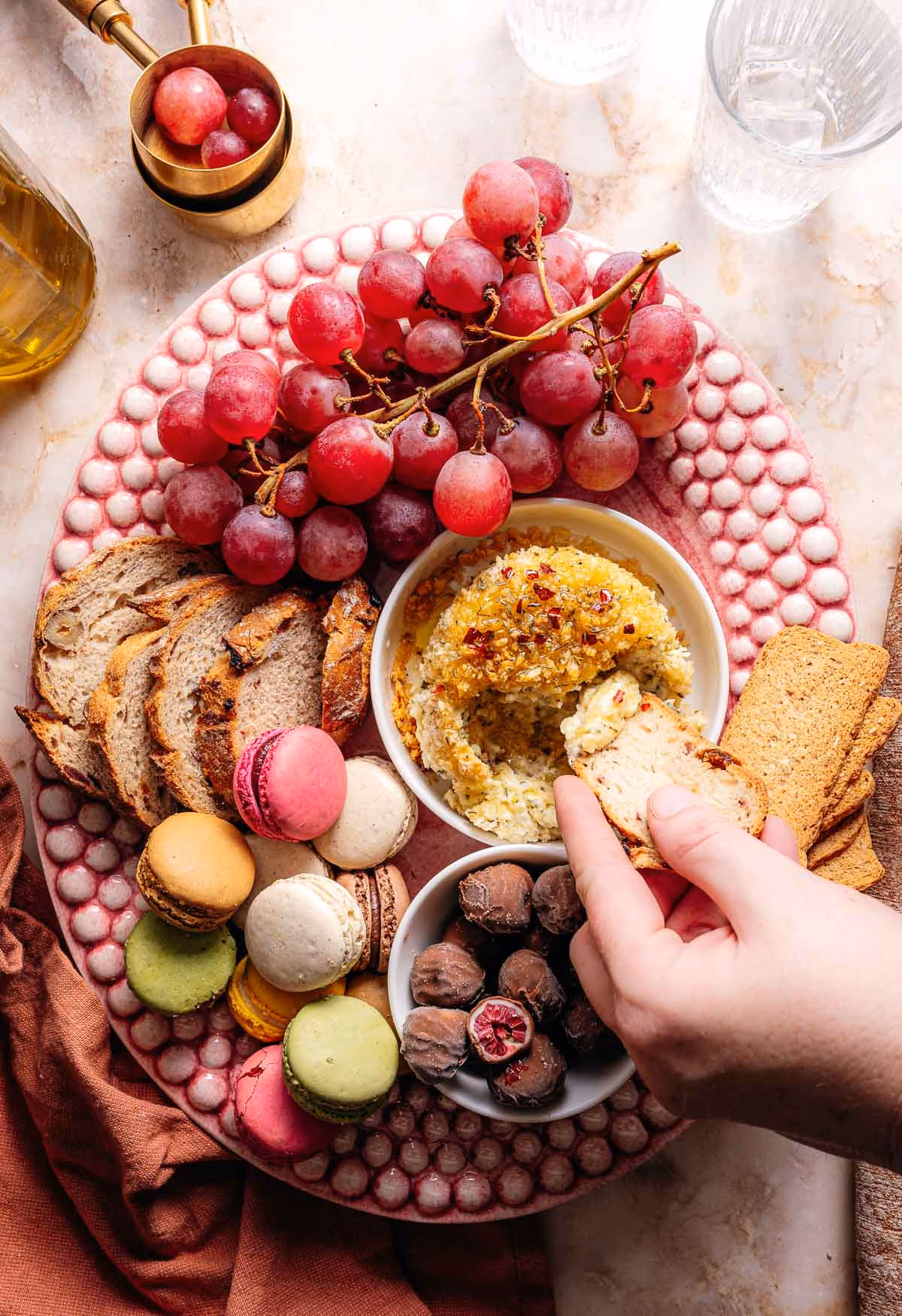 Boursin cheese appetizer