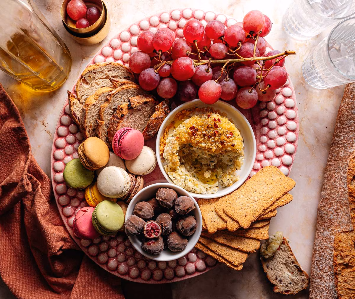 Boursin cheese appetizer