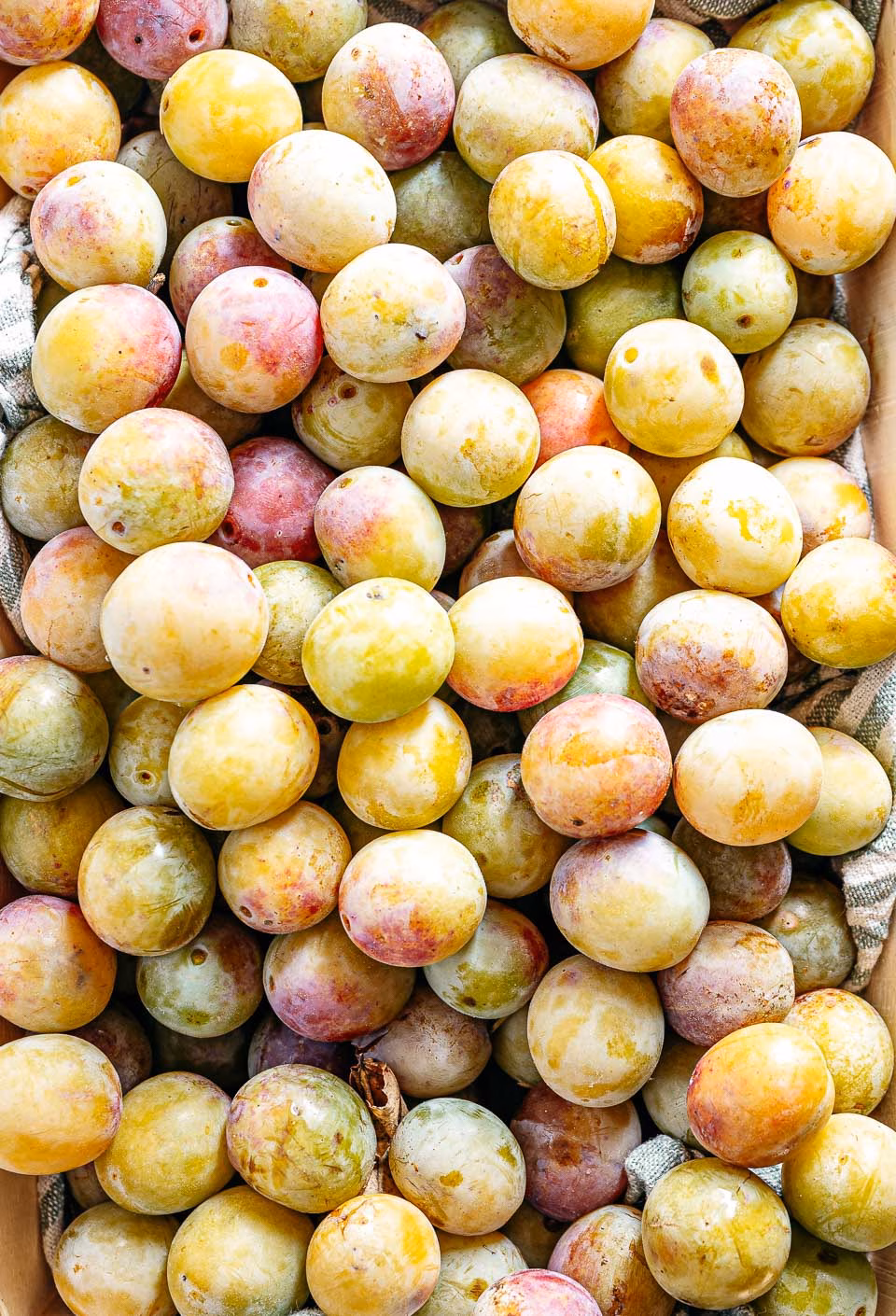 Fresh plums