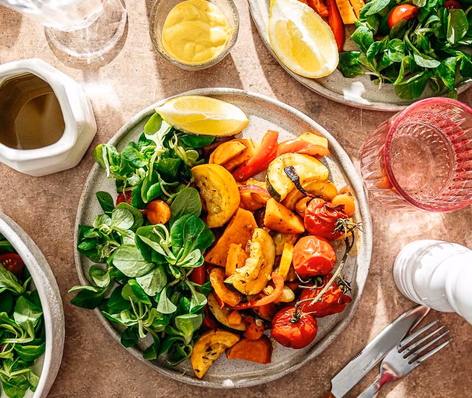 Grilled vegetables