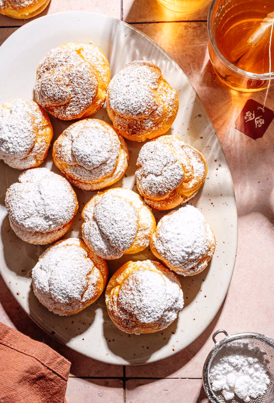 Making cream puffs