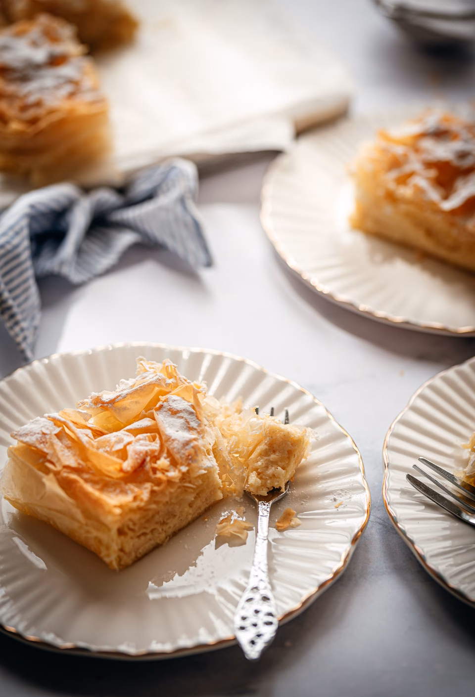 Recipe for bougatsa