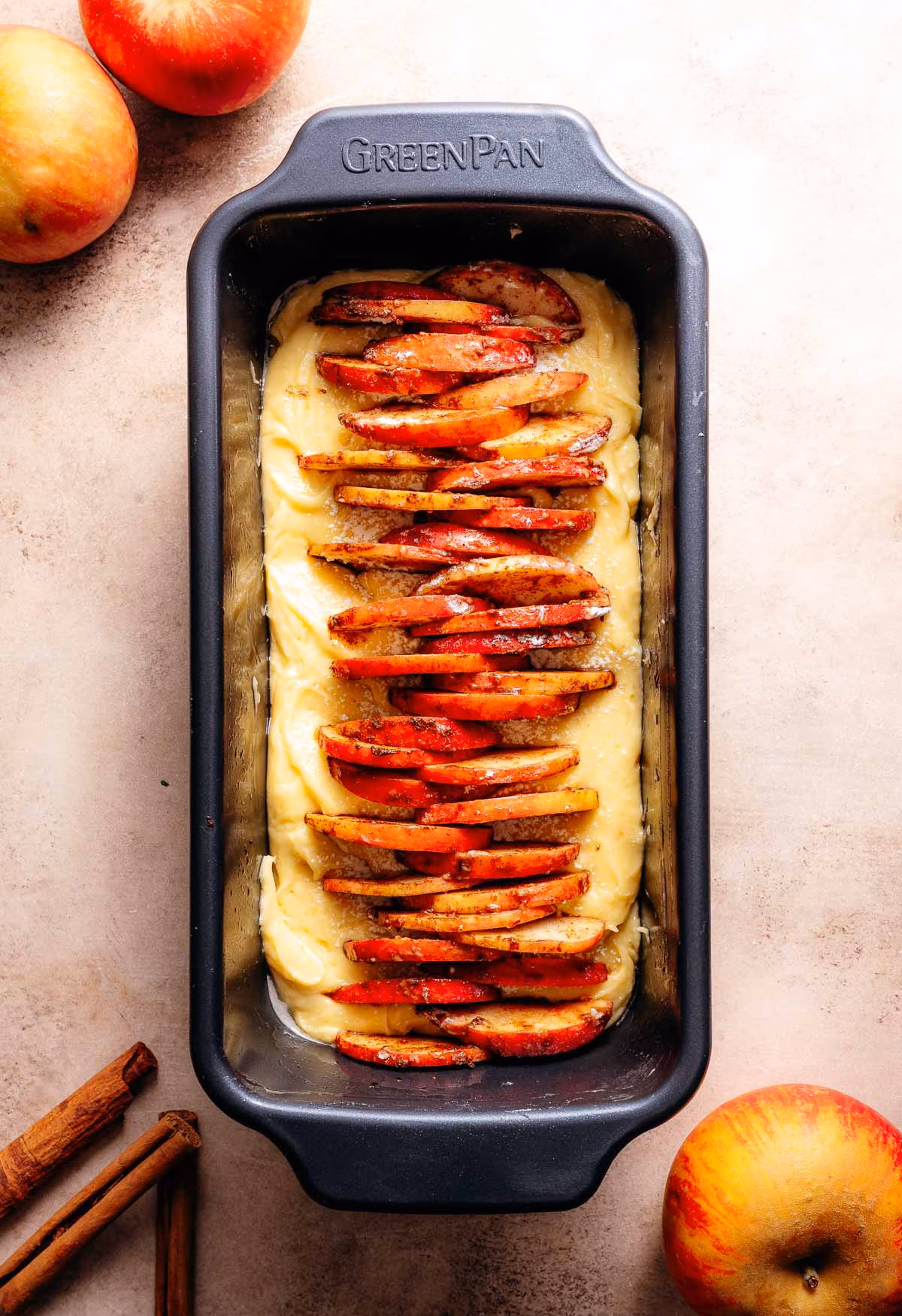 Ready for the oven