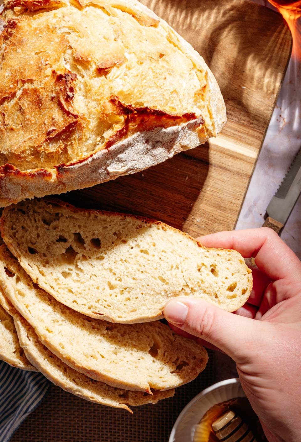 Bread without kneading
