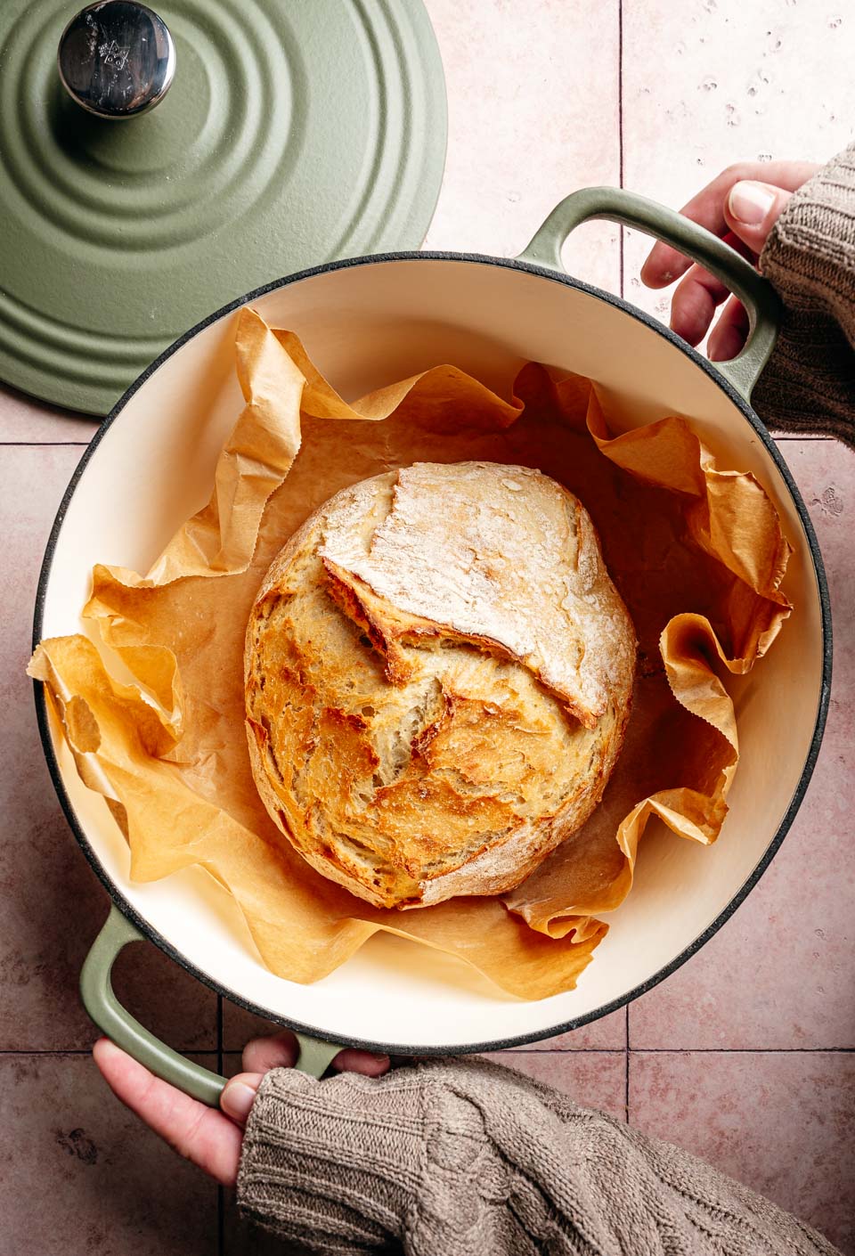 No knead bread Dutch Oven