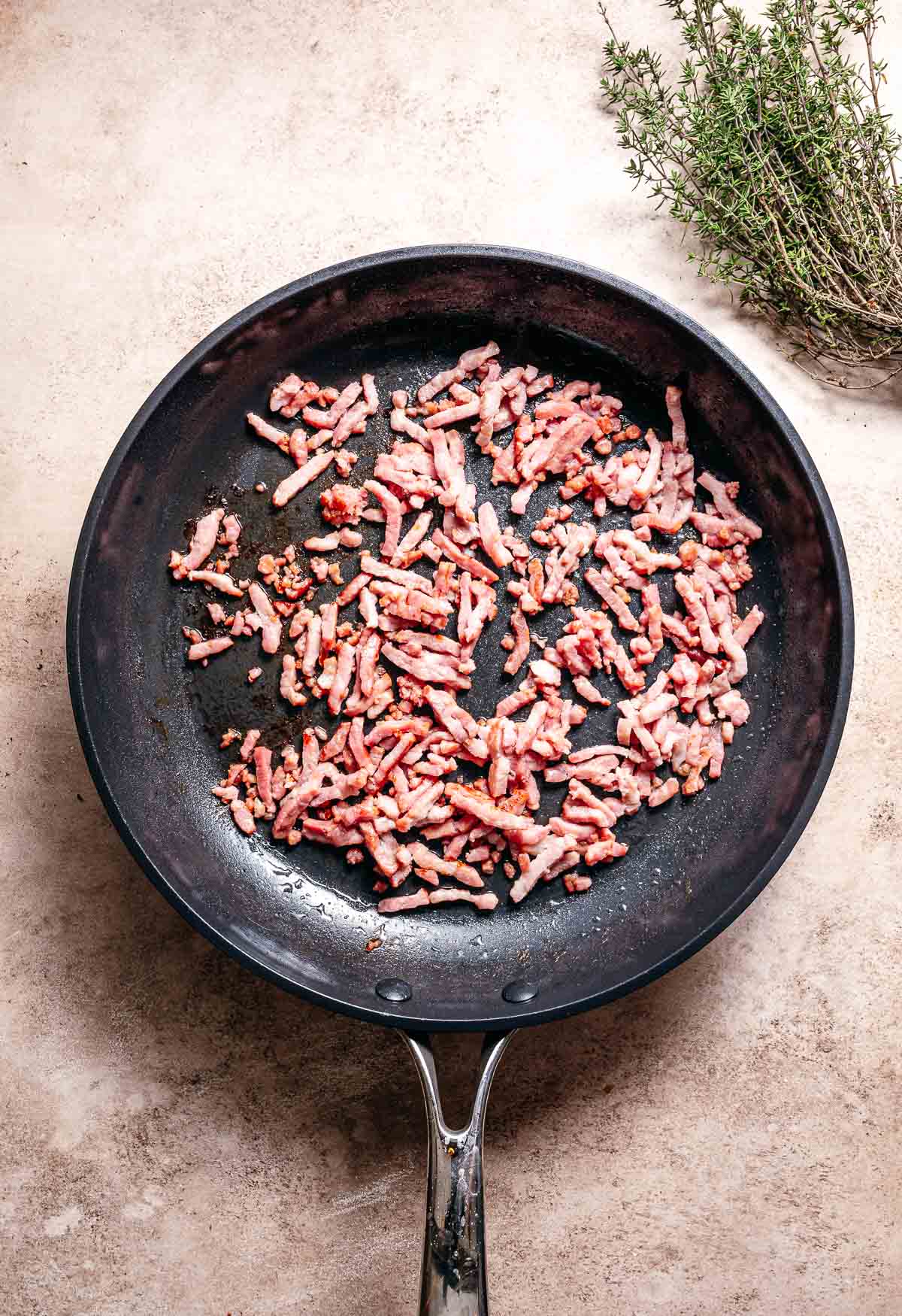 Fry the bacon