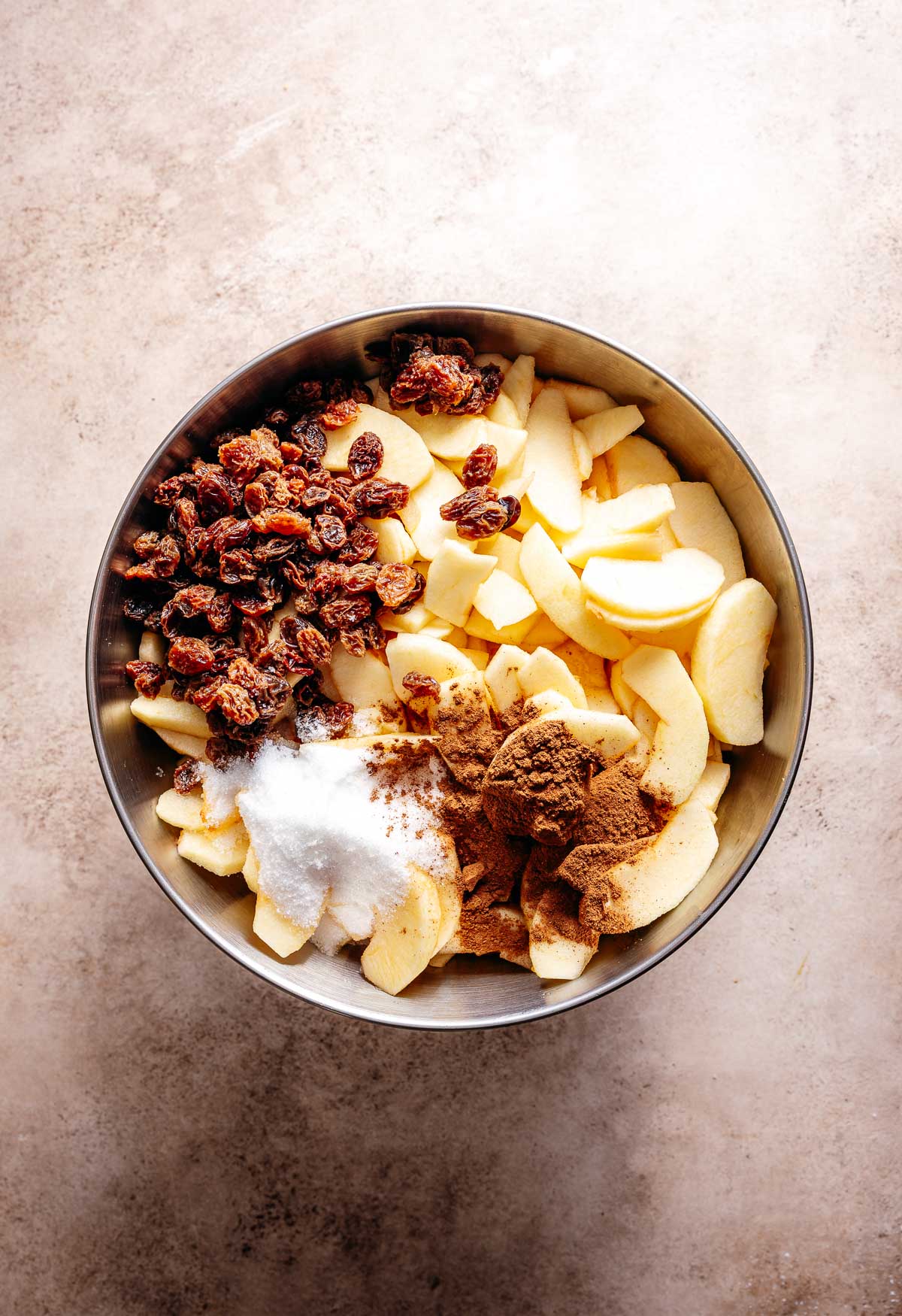 Make the apple filling