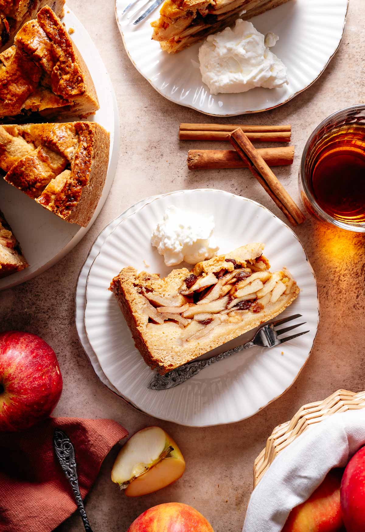 Dutch apple pie
