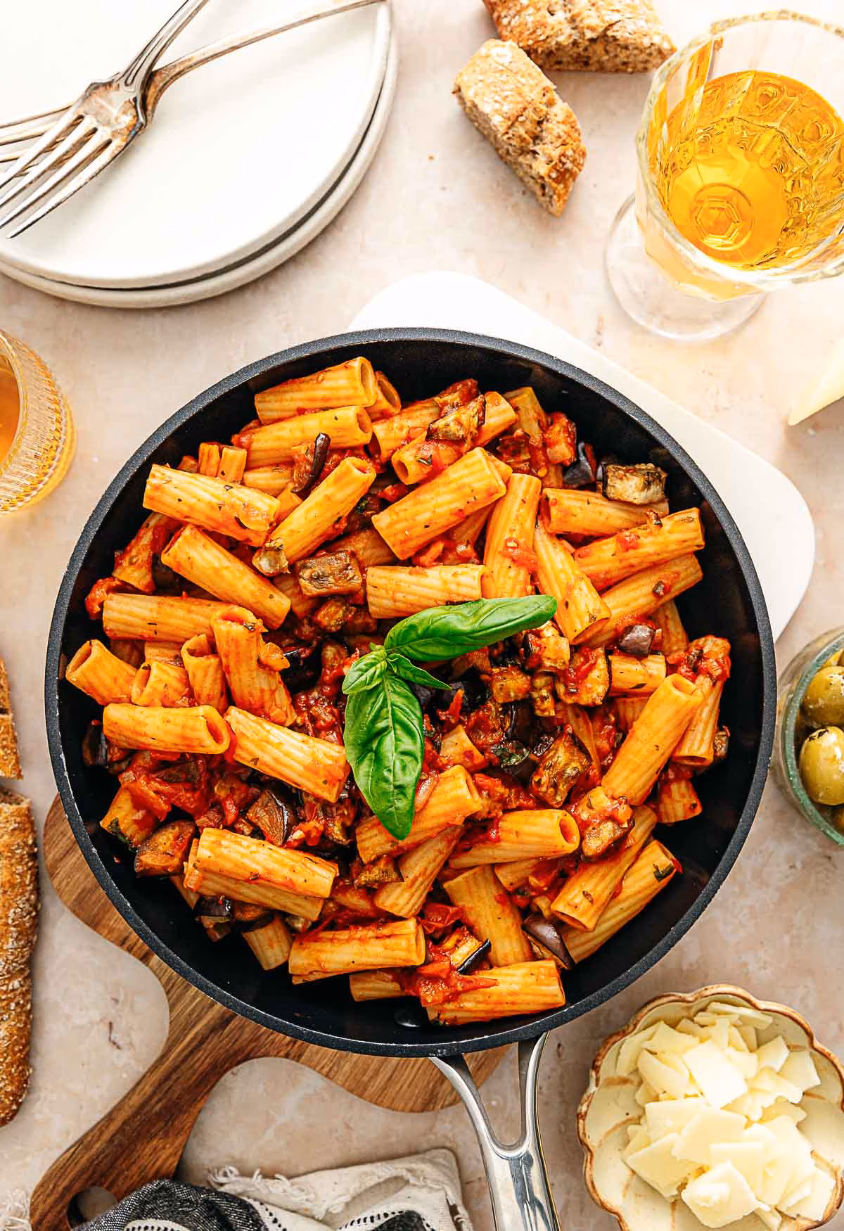 Pasta alla norma recipe
