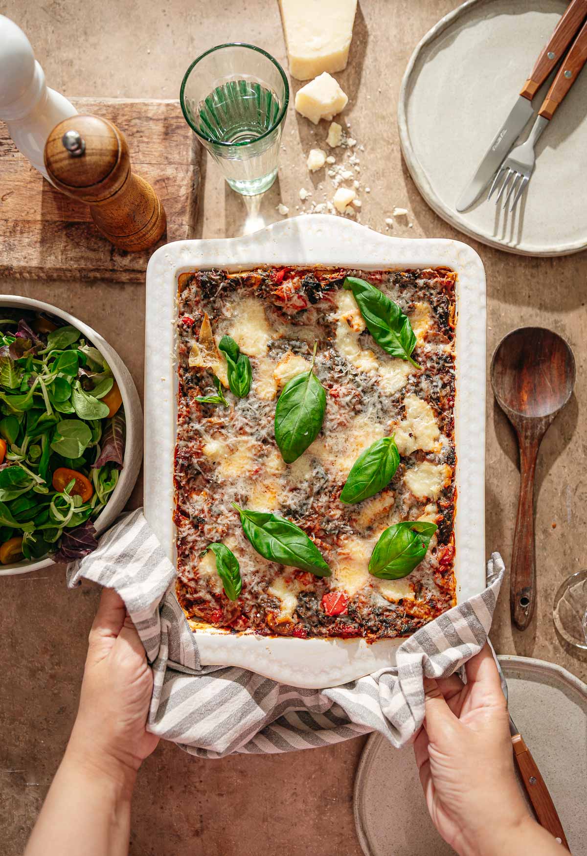 Pumpkin lasagna