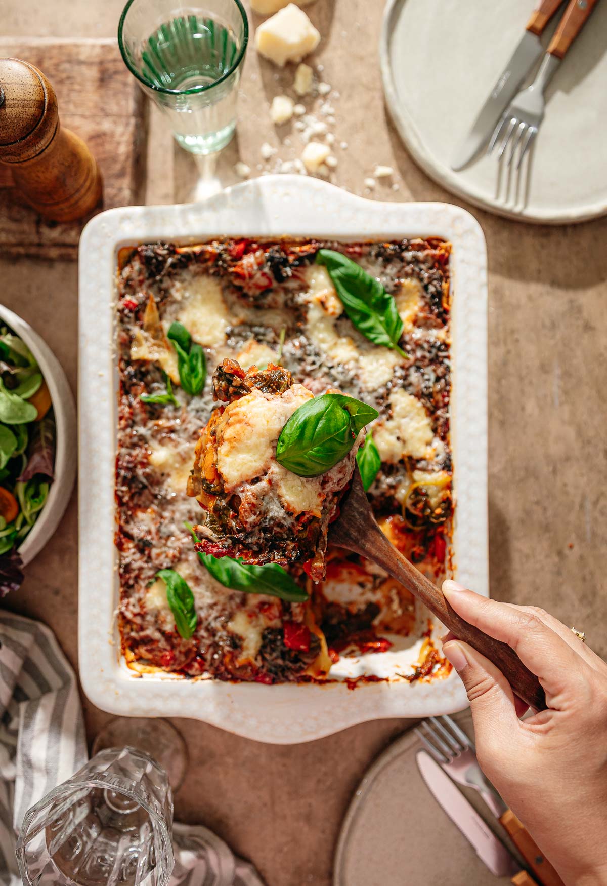 Pumpkin lasagna recipe