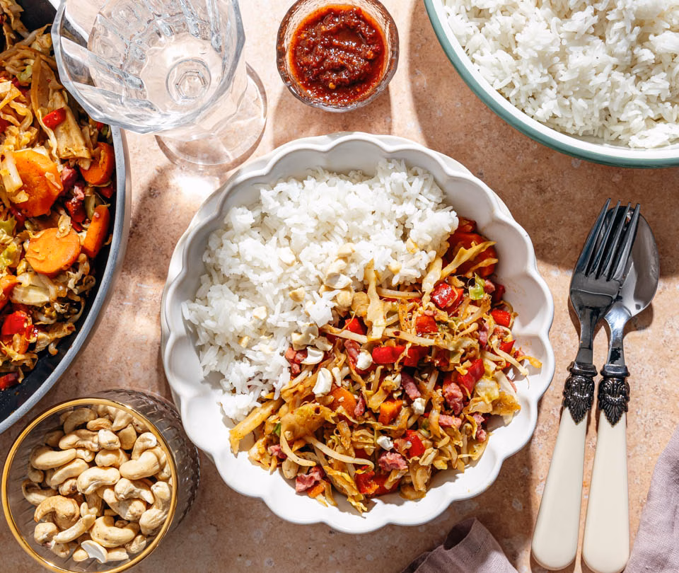 Stir fry cabbage recipe