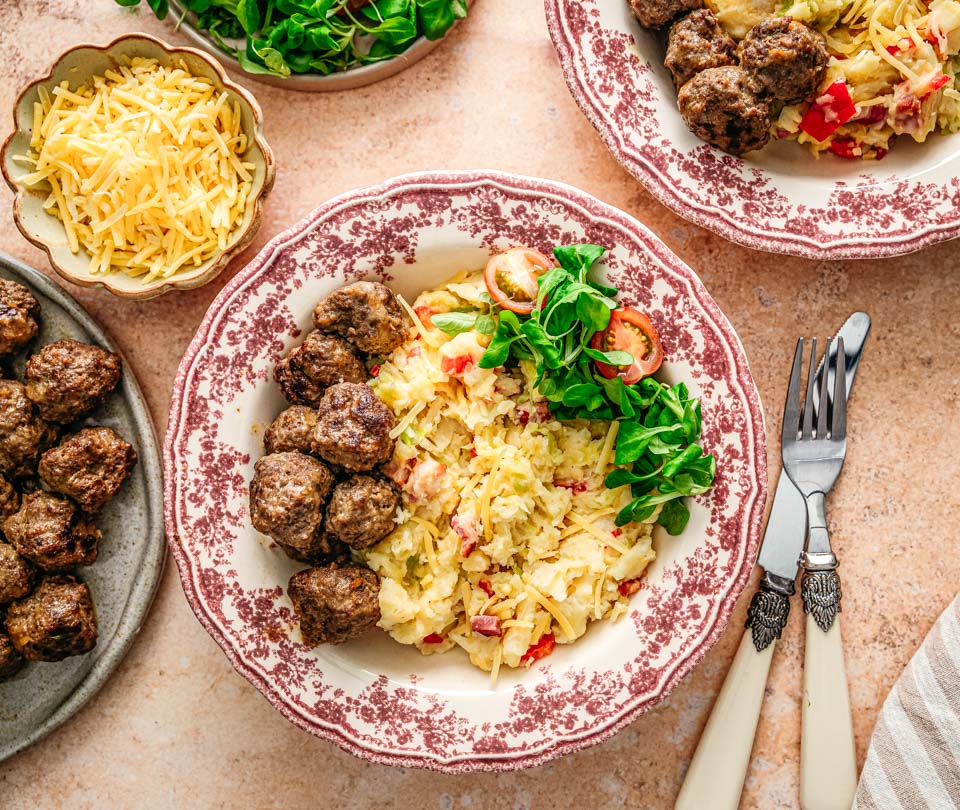 Potato and cabbage mash