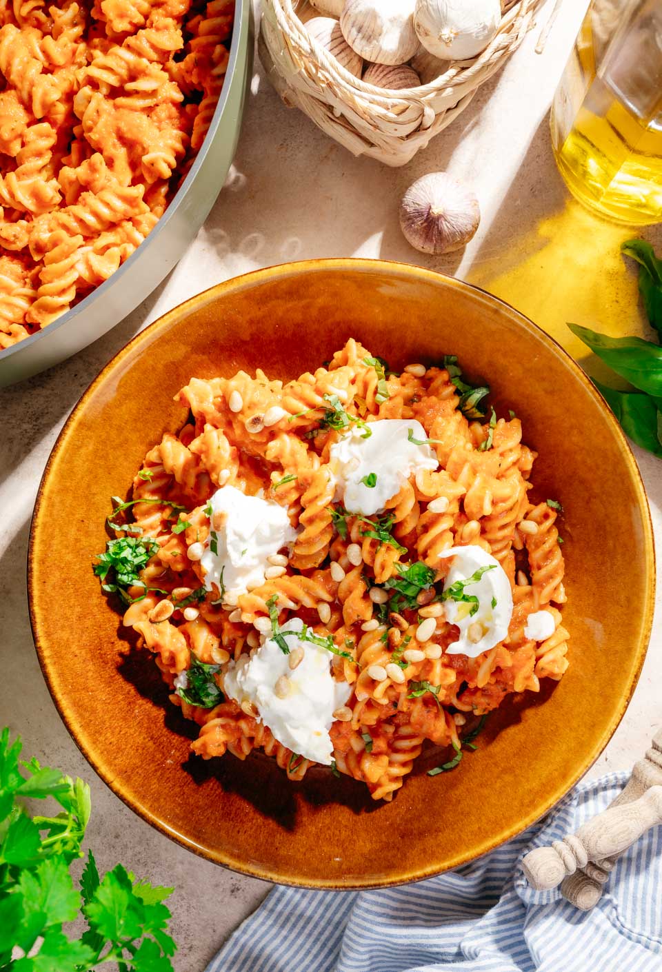 Pasta with vegetables